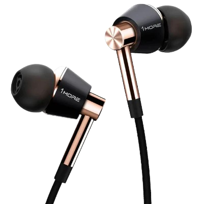 1MORE Triple Driver headphones blend high-fidelity sound with comfort, making them the headphones and enjoying music with detailed audio precision.