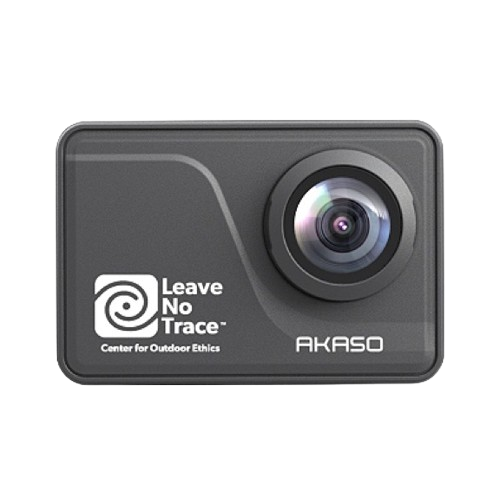 A close-up of the AKASO V50 Pro action camera's lens and controls, designed for creators seeking a balance between functionality and budget.