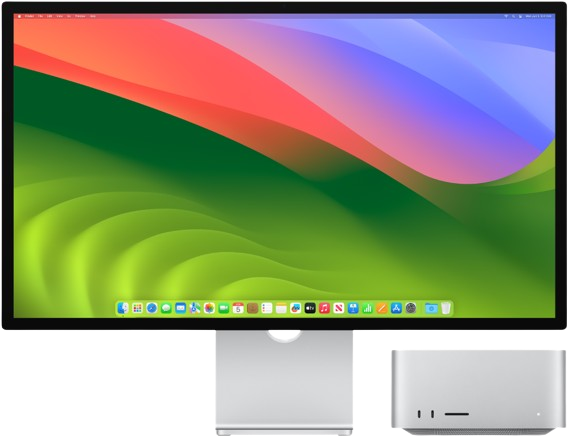 The Apple Studio Display monitor is designed to complement your Mac mini perfectly. See why it's considered one of the monitors users who demand excellence in display technology.