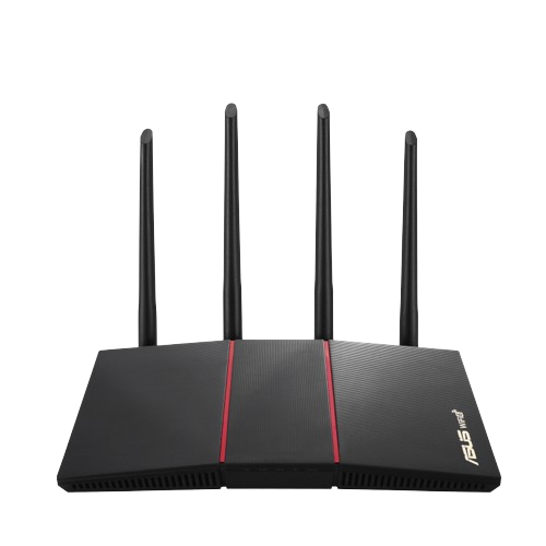 The ASUS RT-AX55 stands out as the Asus router for daily internet needs, balancing affordability with advanced Wi-Fi 6 technology for a stable and fast connection.