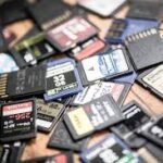 A diverse collection of the best SD cards available, showcasing various brands and capacities suitable for a range of devices.