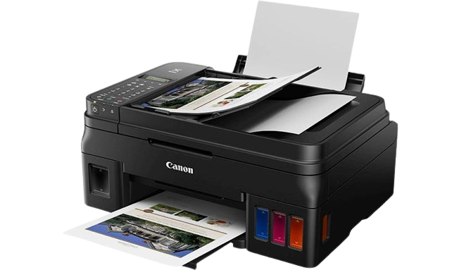 The Canon PIXMA G4510 Printer is an all-in-one solution for those who value the photo printer with scan, copy, and fax functions.