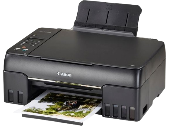 The Canon PIXMA G620/G650 Printer stands out as one of the photo printers for its refillable ink tanks and high-quality photo printing capabilities.
