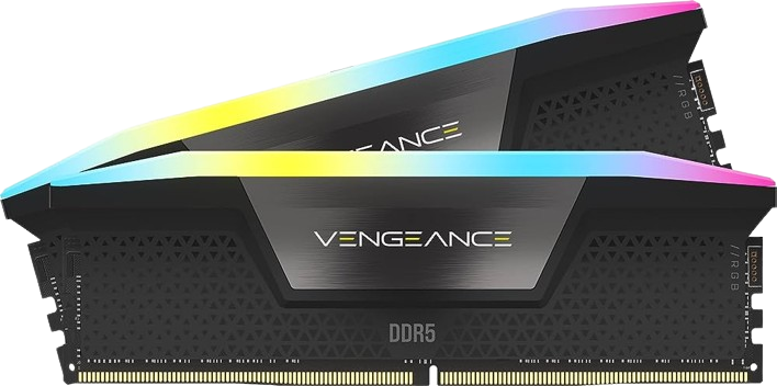 Discover the power of Corsair Vengeance DDR5 RAM, DDR5 RAM that brings together high-speed memory performance and sleek design to elevate your computing experience.