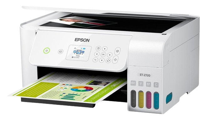 With its high-capacity ink tanks, the Epson EcoTank ET-2720 stands out as the photo printer for long-lasting prints and savings.