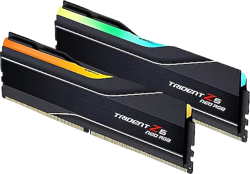 Elevate your gaming experience with G.SKILL Trident Z5 NEO, DDR5 RAM designed for unmatched speed and striking aesthetics that set your system apart from the rest.
