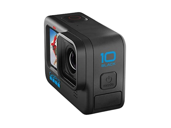 The GoPro Hero 10 Black captures crisp, high-resolution images at high speeds, solidifying its status as one of the GoPros for professional-quality footage.