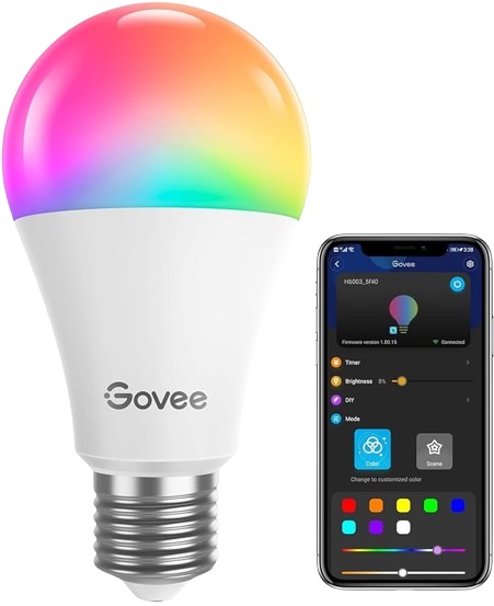 Unlock the full potential of smart lighting with the Govee Wi-Fi LED Bulb, the best smart light for effortless ambiance control and vibrant colors.