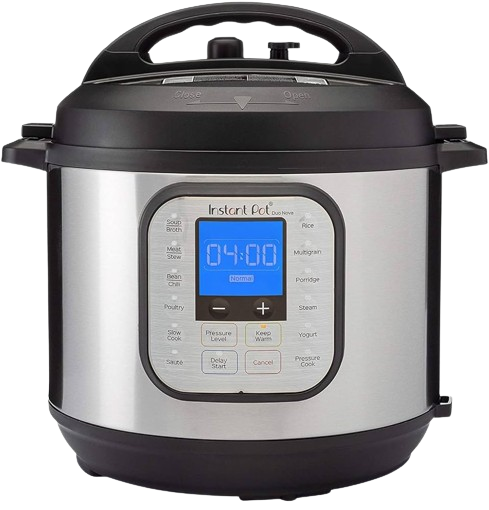 The Instant Pot Duo Nova enhances the culinary experience as one of the Instant Pots with its advanced safety mechanisms and grey finish.