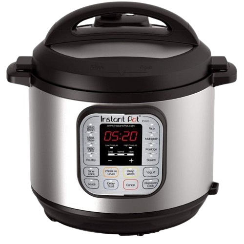 The Instant Pot Pro, favored by professionals, is acclaimed as one of the Instant Pots for its sleek design and superior cooking performance.