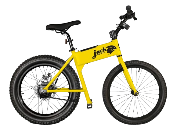 The JackRabbit Mini electric bike stands out in the electric bikes category with its ultra-compact design and swift maneuverability for bustling city life.
