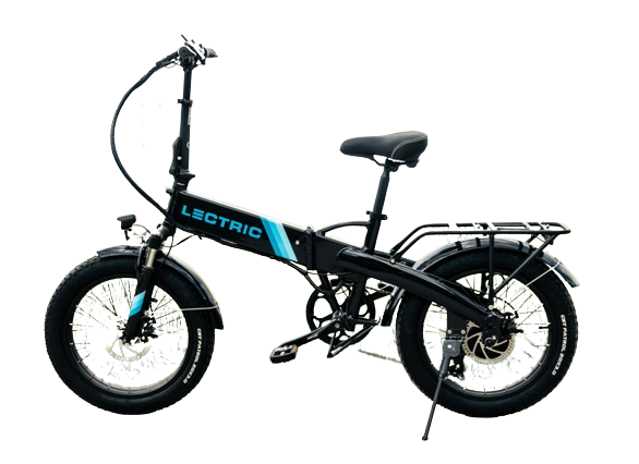 Optimize your ride with the Lectric XP 2.0 electric bike, acclaimed as one of the electric bikes with its foldable frame, making it ideal for commuters and space-saving storage.