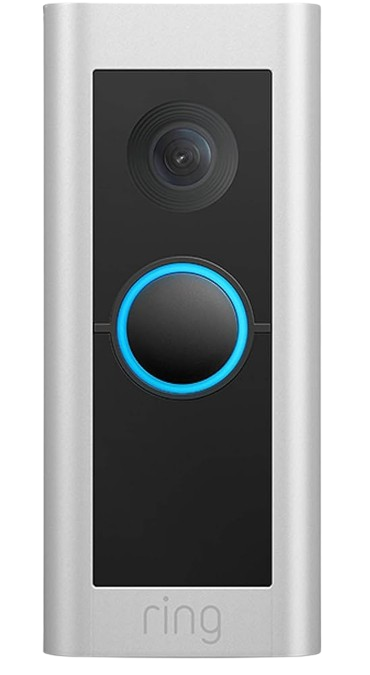 The silver Ring Video Doorbell Pro combines aesthetics with functionality, making it a top pick for the video doorbell among discerning homeowners.