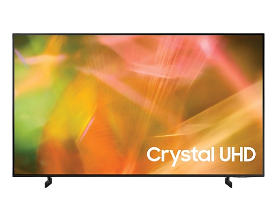 The Samsung AU9000 Crystal UHD features a burst of colorful streaks, ideal for the TV, delivering sharp and smooth images that keep you in the middle of the action.