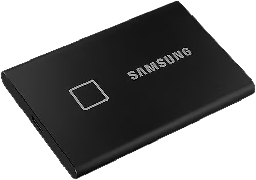 Featuring secure fingerprint access and swift transfer rates, the Samsung T7 Touch Portable SSD is recommended for PS5 gamers seeking the best external hard drive for both performance and security.
