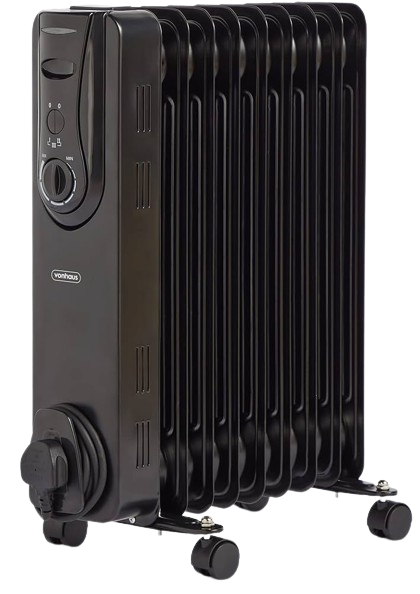 The VonHaus 2000W electric heater stands out with its robust build and efficient heating capabilities, making it a electric heater contender.