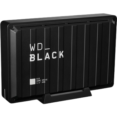 The WD_BLACK D10 Game Drive provides ample space for an extensive game library, making it a prime candidate for the external hard drive users who need high capacity and fast performance.
