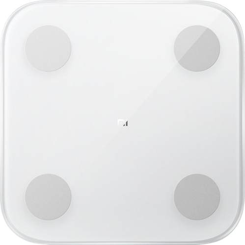 Track your fitness journey with the Xiaomi Mi Body Composition Scale 2, offering a sleek white design with a user-friendly interface for all your health metrics.