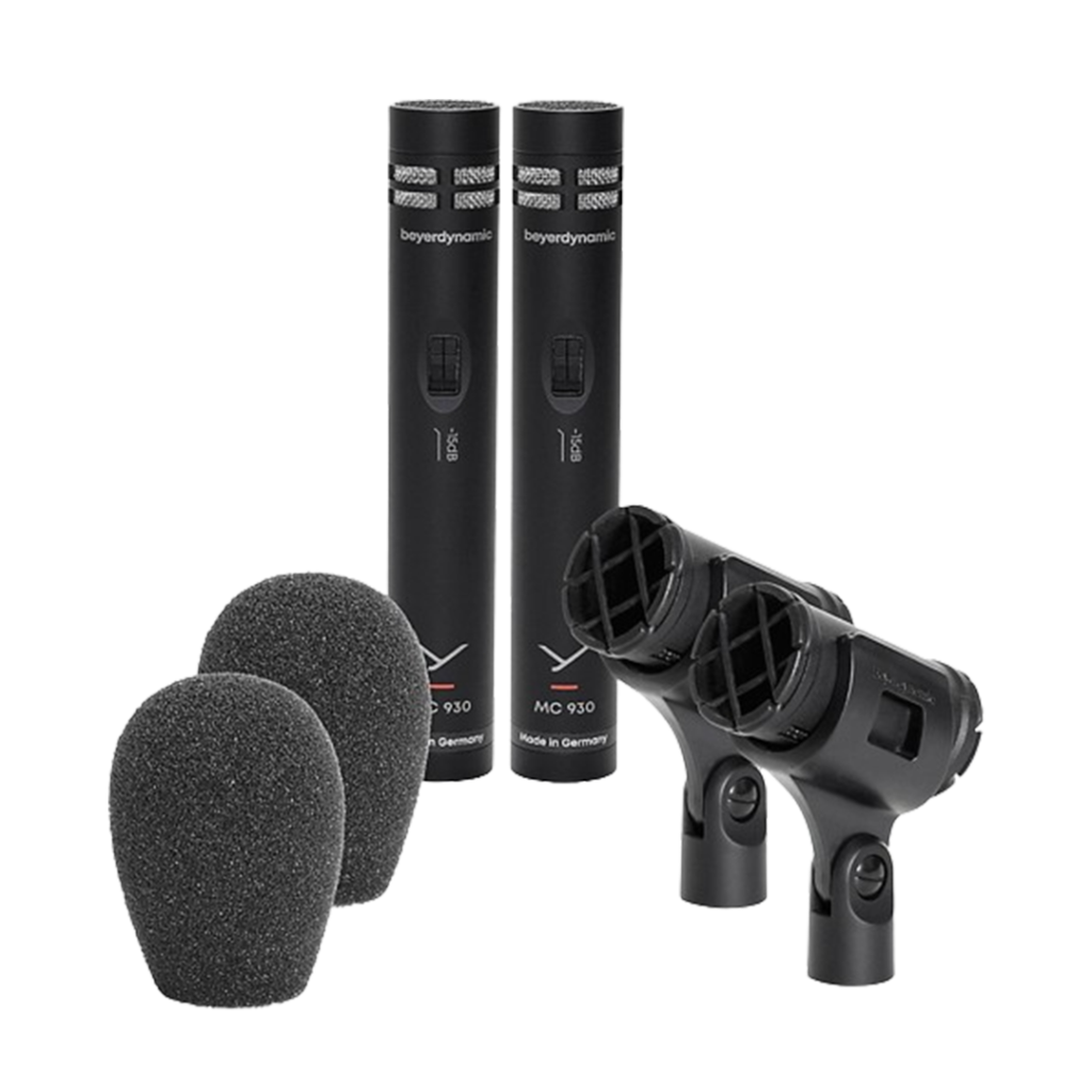 The Beyerdynamic MC 930 sets itself apart as a microphone with its low noise and high fidelity, perfect for sophisticated recording setups.