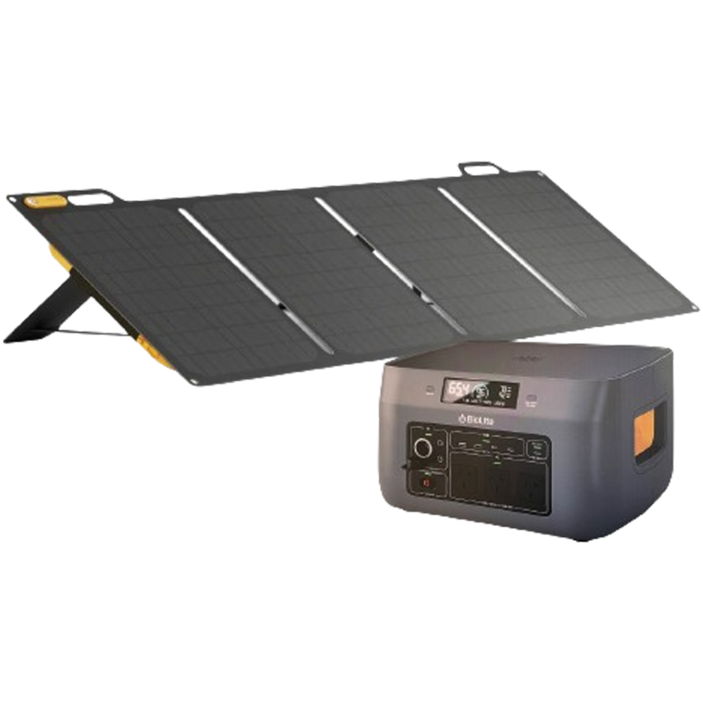 BioLite Solar Panel 100 with innovative design, ensuring energy sustainability while camping.