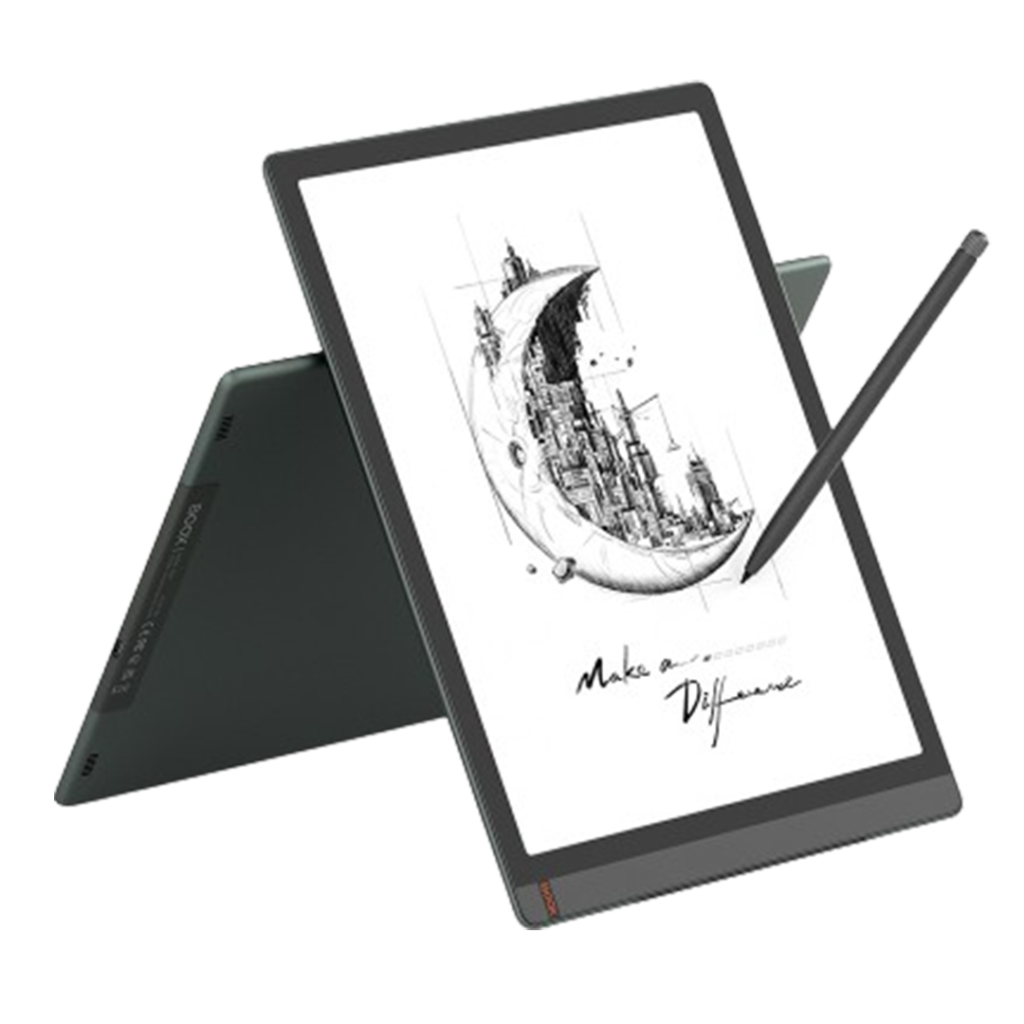 Displaying the Boox Tablet Tab X, this image underscores why it's rated as one of the e-readers, blending powerful performance with a user-friendly interface.