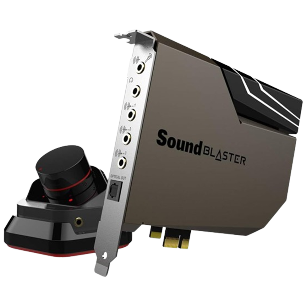 With its superior sound quality, the Creative Sound Blaster AE-7 is a top contender for the sound card enthusiasts.