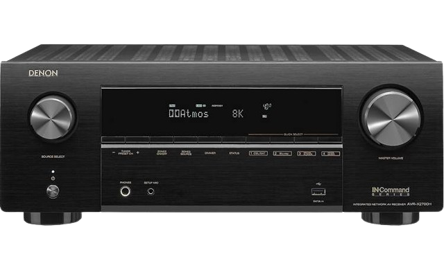 The Denon AVR-X2700H AV Receiver, with its 8K support and immersive sound, is a prime choice for those looking to build the best AV home theater system.