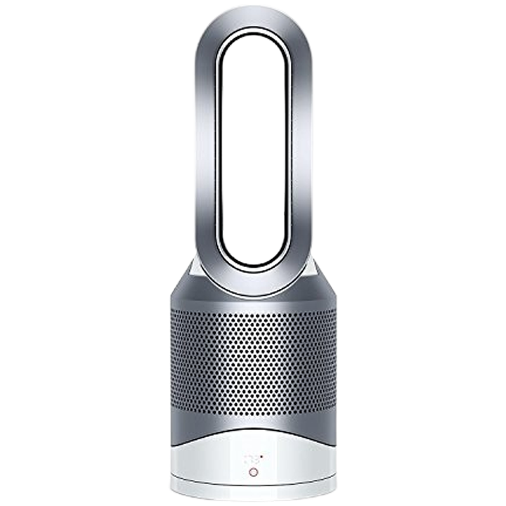 The Dyson Purifier Hot+Cool HP07 stands out with its bladeless design and metallic finish, serving as both an air purifier and heater, providing clean and warm air for any room in the year 2024.