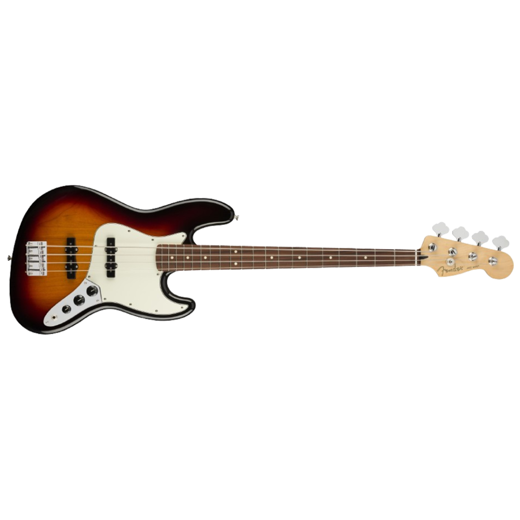 The Fender Player Jazz Bass, a top contender for the best bass guitar title, offers smooth playability and classic aesthetics.