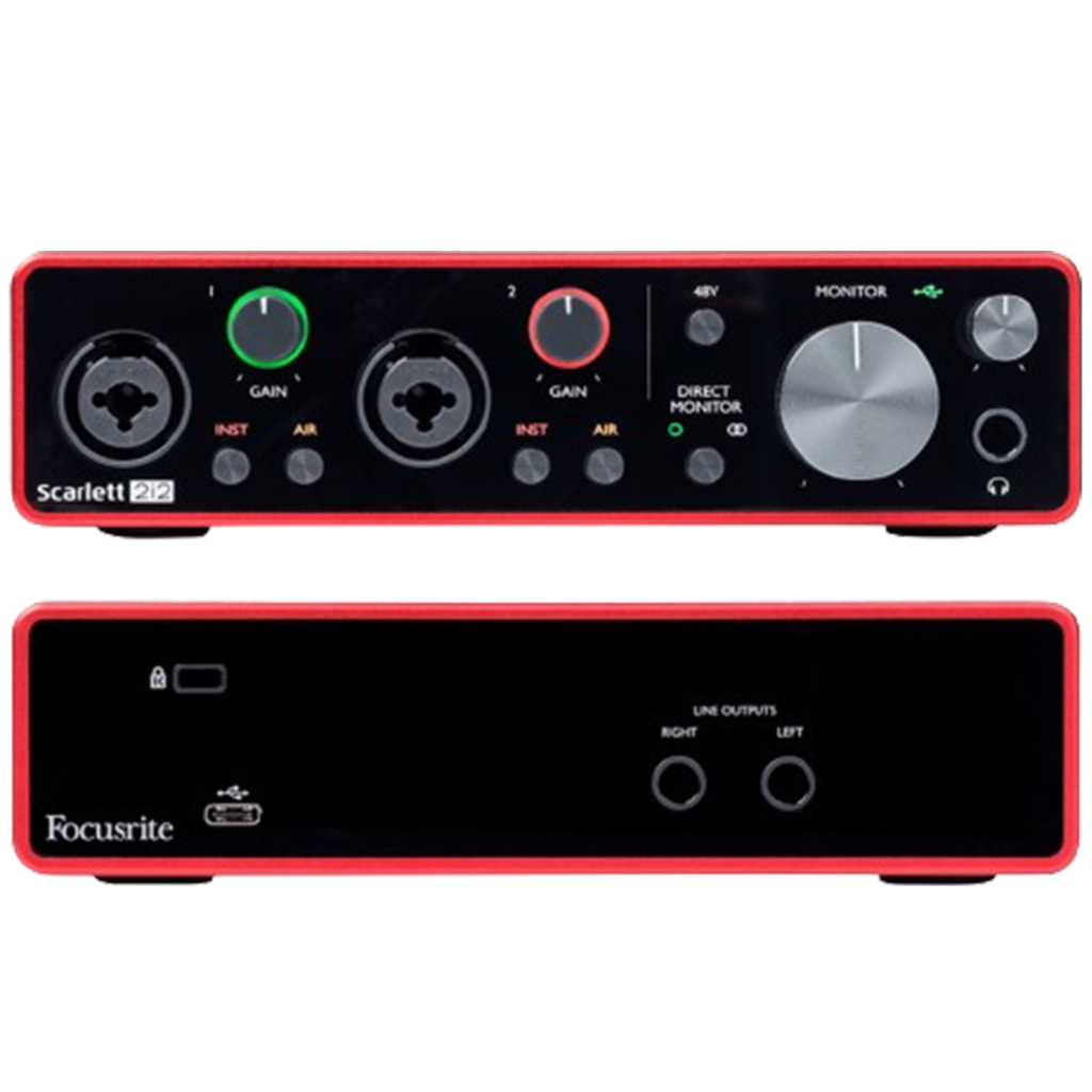 The Focusrite Scarlett 2i2 3rd Gen combines ease of use with professional quality, making it a sound card.