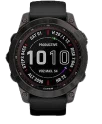 The Garmin Fenix 7, featuring a minimalist activity interface, stands out as the best Garmin watch for tracking outdoor adventures and fitness goals.
