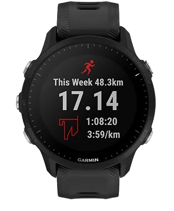 The Garmin Forerunner 245 smartwatch presents a simple yet powerful interface, capturing the essence of what the smartwatches should be for athletes.