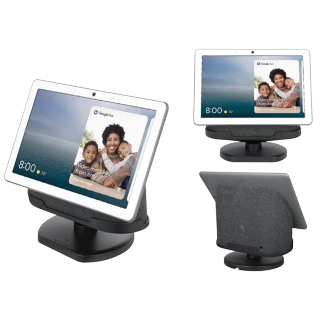 The Google Nest Hub Max brings family moments to life, serving as an interactive digital photo frame for grandparents.