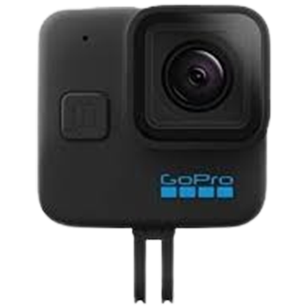 A GoPro Hero11 Black Mini camera designed for pet collars, perfect for capturing your pet's point of view in high definition.