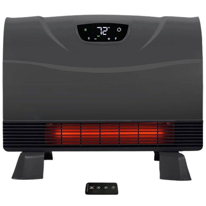 The Heat Storm Phoenix Infrared Space Heater, in a compact and portable design with a digital display, stands as an efficient source of heat, perfect for any space in need of warmth in 2024.