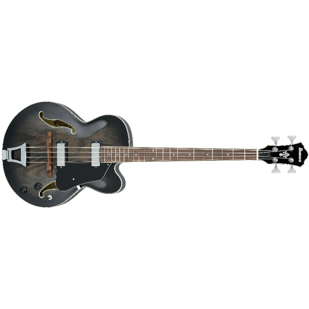 As one of the bass guitars, the Ibanez Bass Guitar AFB200TKS delivers warm, acoustic tones with a vintage look.