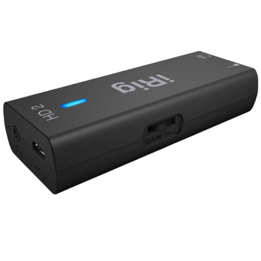 The iRig HD 2 from IK Multimedia is the travel-friendly audio interface that allows for high-quality recording on any device.