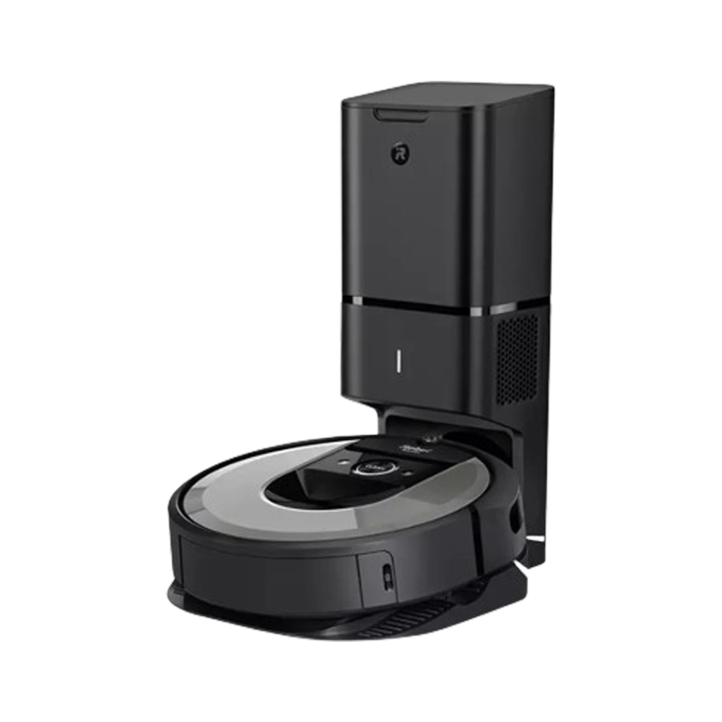 The iRobot Roomba i7+ robot vacuum is compatible with smart home systems, providing personalized cleaning suggestions and advanced mapping for an optimal cleaning experience.