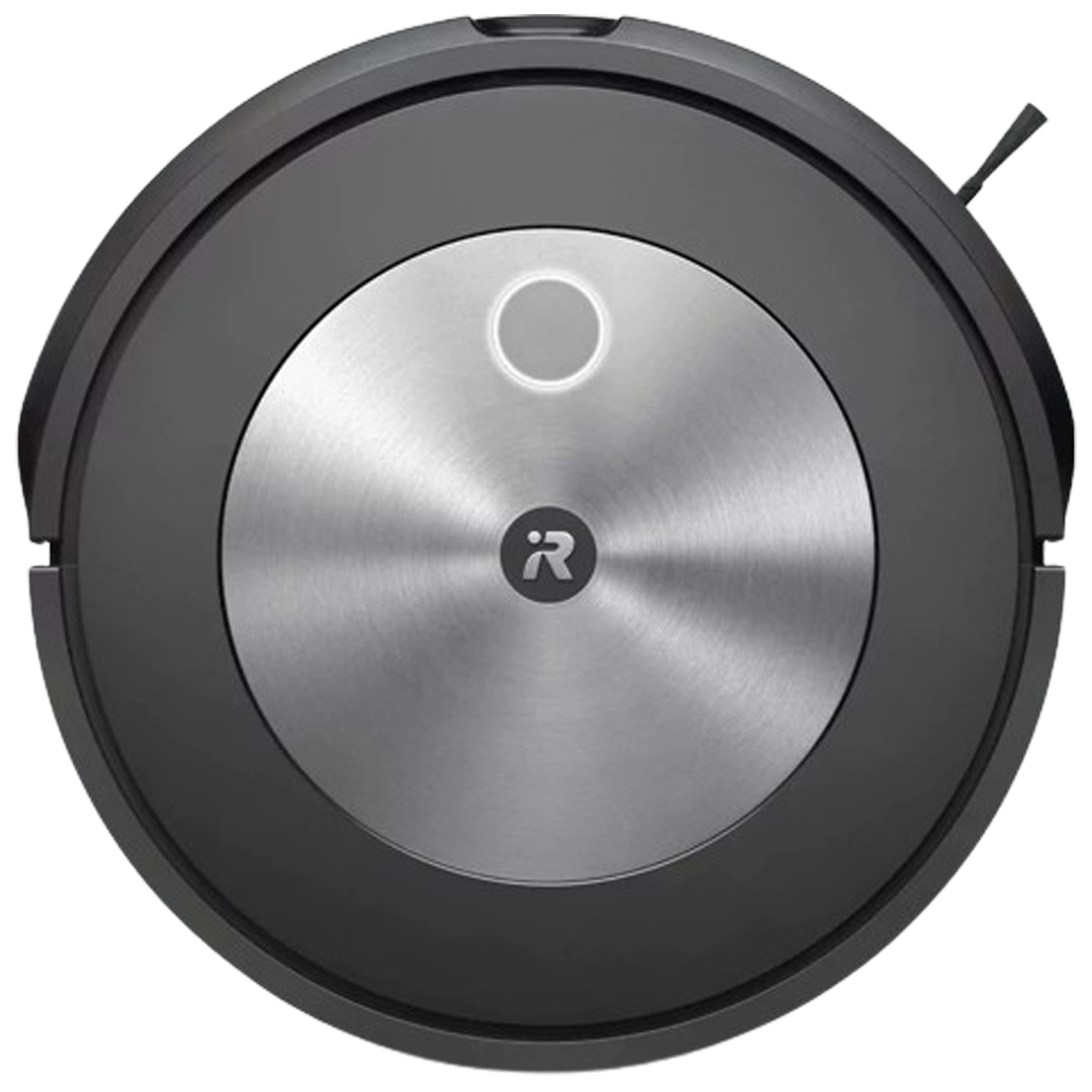 The iRobot Roomba j7+ robot vacuum cleaner, with its advanced precision technology, adeptly avoids obstacles, providing a seamless and efficient cleaning experience.