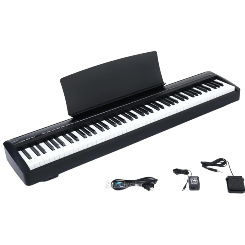 The Kawai ES120 ranks as one of the best digital pianos with weighted keys, offering unparalleled touch and tone for discerning pianists.