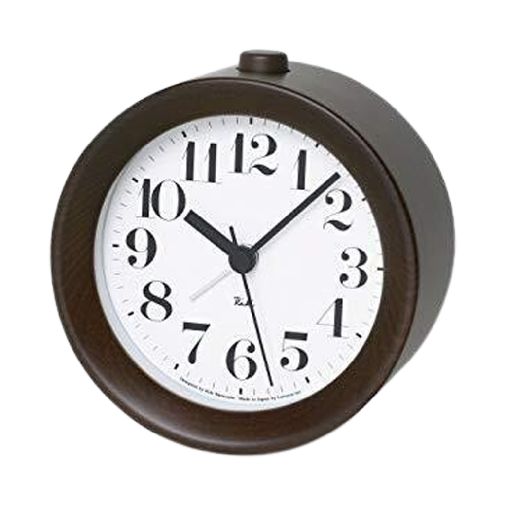 The Lemnos Riki Wooden Alarm Clock, with its minimalist design, is considered the alarm clock for those who appreciate understated style.