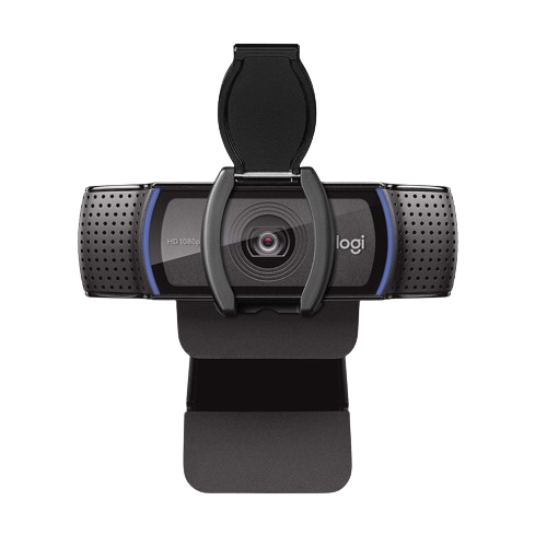 The Logitech C920s Pro HD features a versatile clip and privacy shutter, combining high-definition video quality with security, making it a go-to webcam for everyday use.