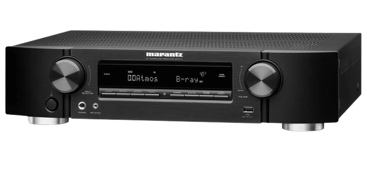 The Marantz NR1711 stands out with its slim profile and powerful audio capabilities, earning its reputation as the receiver for streamlined home audio systems.