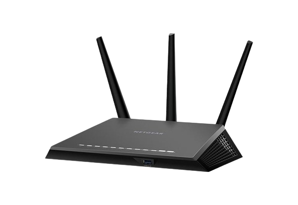 With its formidable security protocols, the NETGEAR Nighthawk Smart WiFi Router AC1900 R7000 is a top choice for the router.