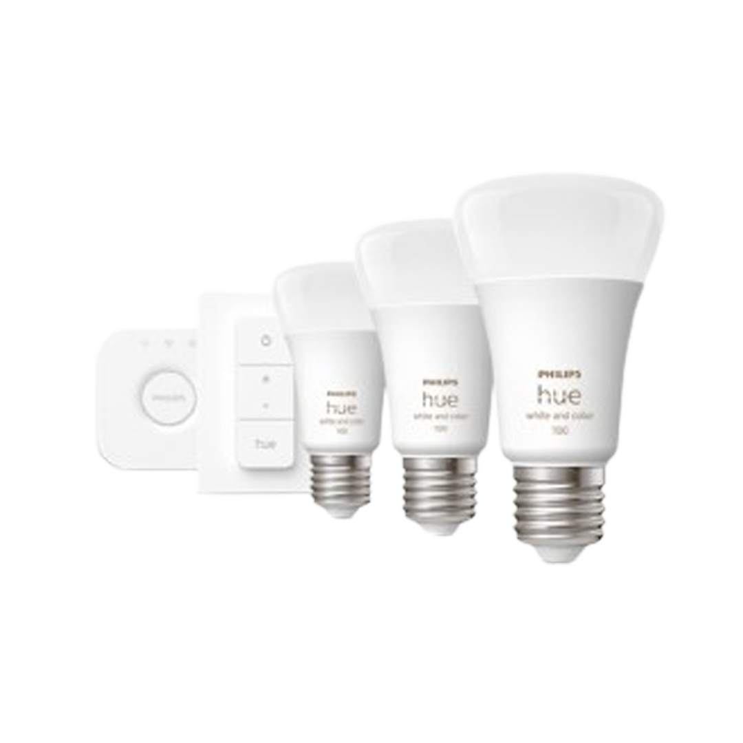 The Philips Hue White LED Starter Kit is a customizable lighting solution, fully compatible with Alexa, to illuminate your space with ease and style.