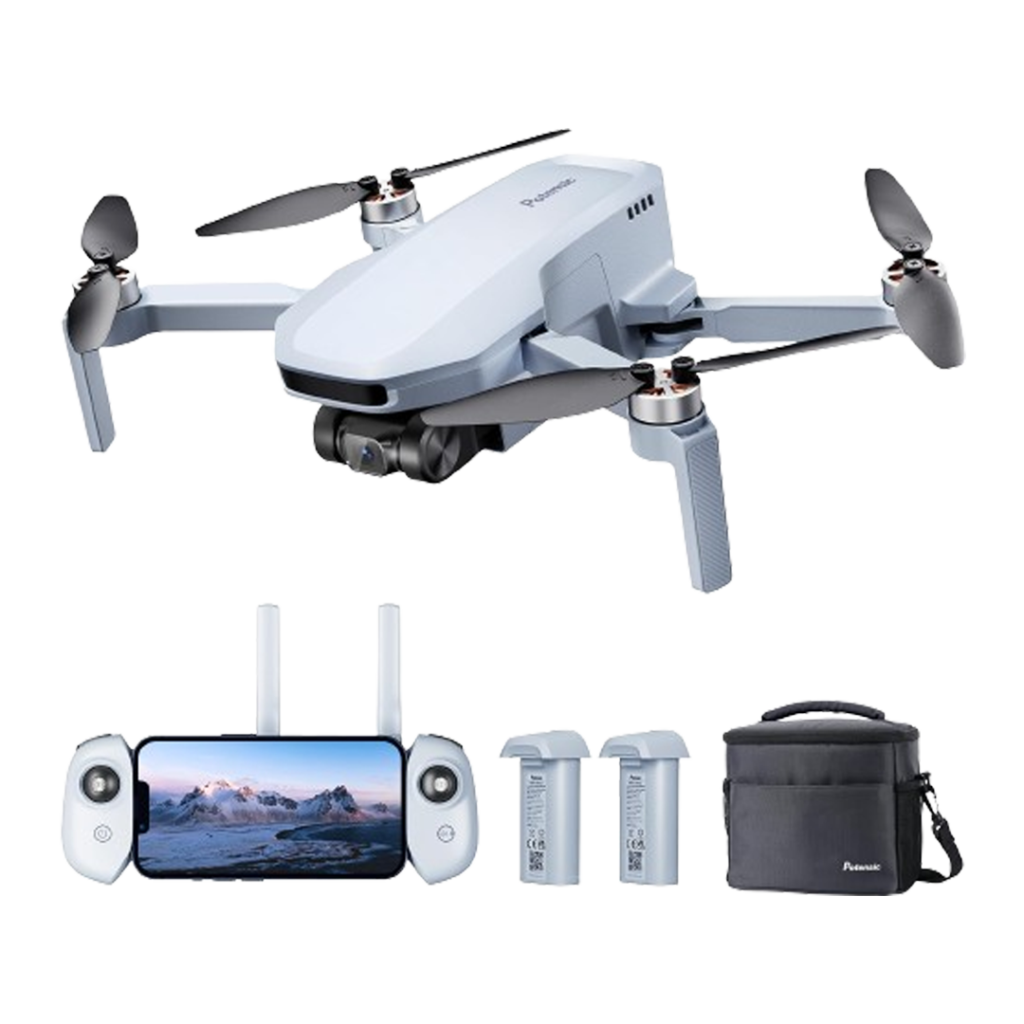 The Potensic Atom stands out as the best entry-level drone with a camera, offering ease of use and excellent image capture capabilities.