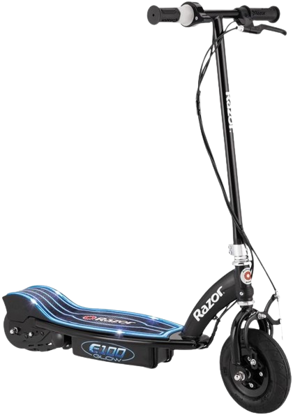 The Razor E100 Electric Scooter, with its robust frame and responsive motor, stands out as the electric scooter, ensuring a safe and thrilling ride.