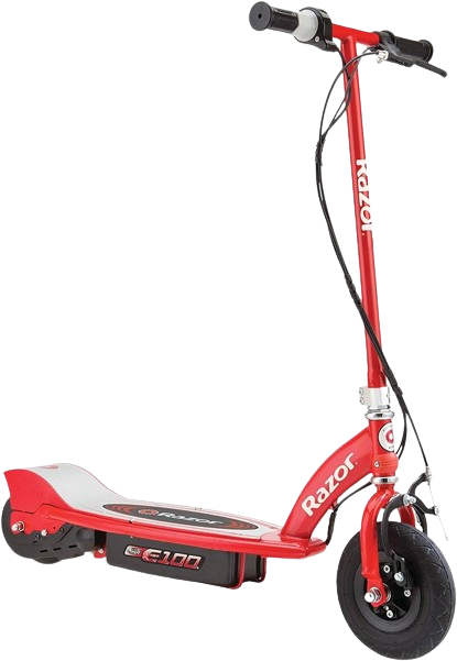 Razor's E100 model remains a favorite, providing the perfect balance between fun and safety as the electric scooter.