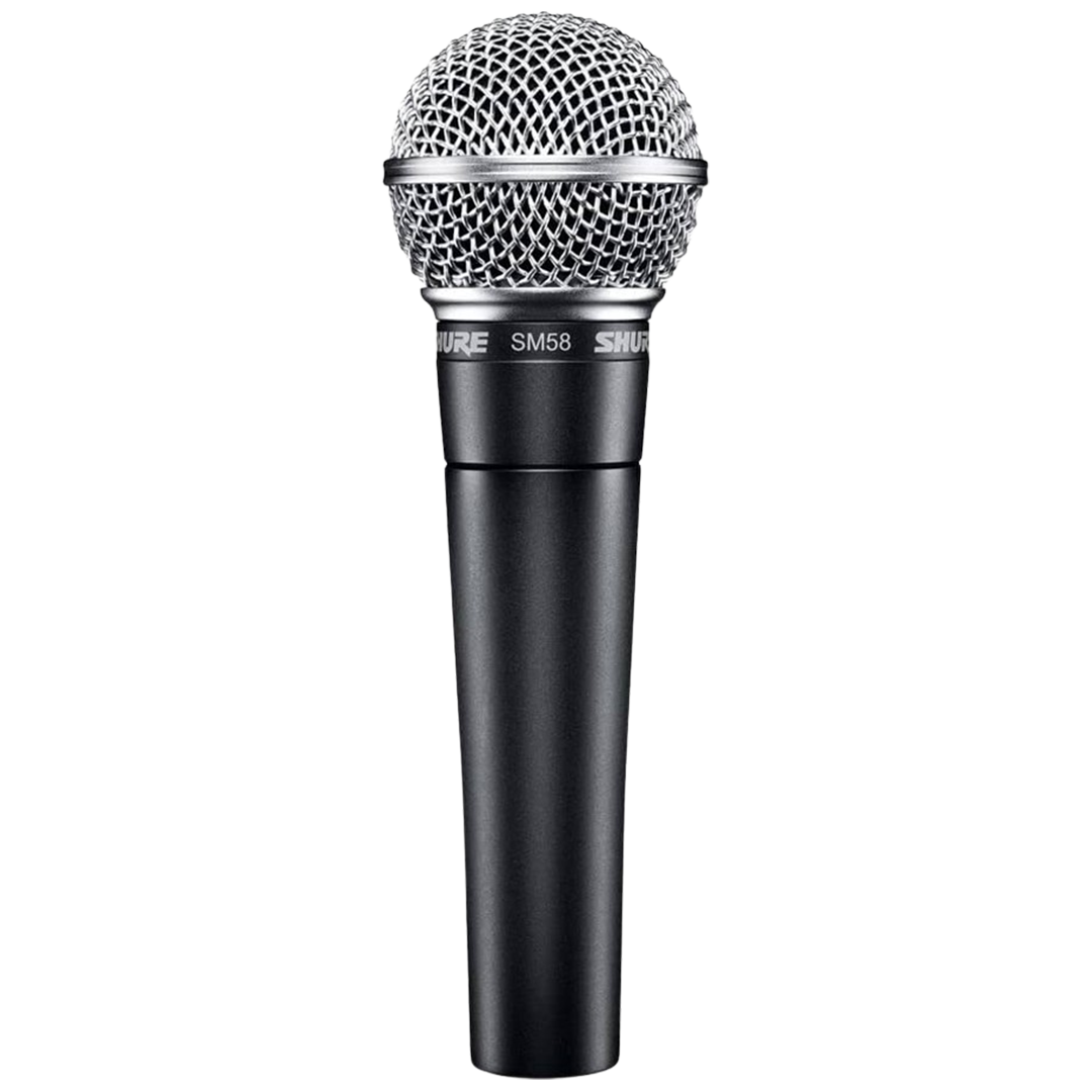 Renowned for its durability and clarity, the Shure SM58 is a legendary microphone that delivers consistent vocal quality in live settings.