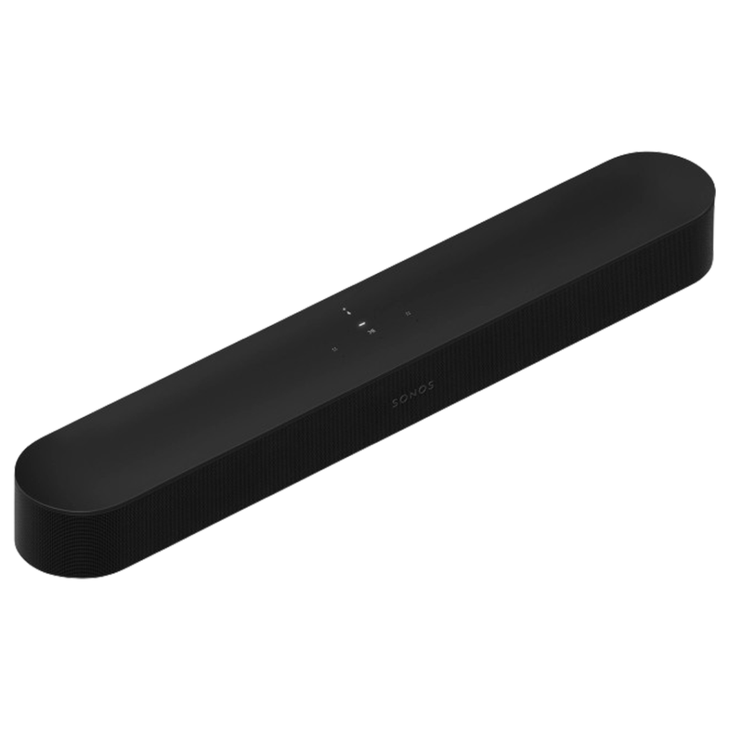 The Sonos Beam (Gen 2) featured in its minimalist design, a powerful